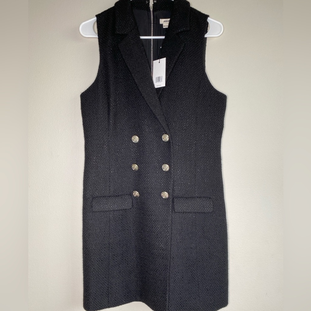 Jason WU sleevless blazer dress size M